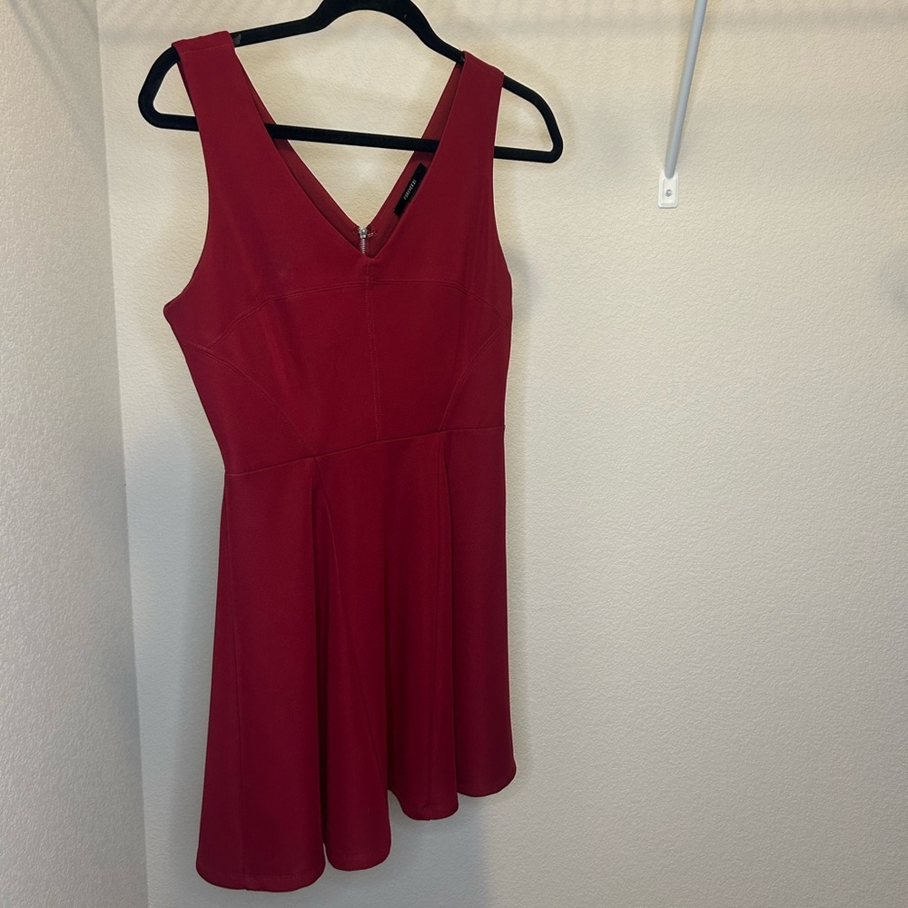 Maroon/burgundy Dress